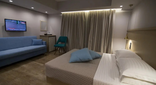 Семейный номер Standard с балконом и с видом на море Aianteion Bay Luxury Hotel & Suites