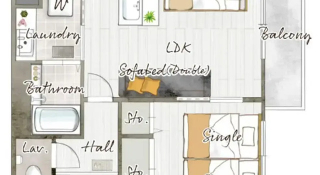 Номер Standard House Hotel Ekoda
