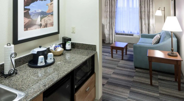 Двухместный люкс Hampton Inn & Suites Colorado Springs/I-25 South