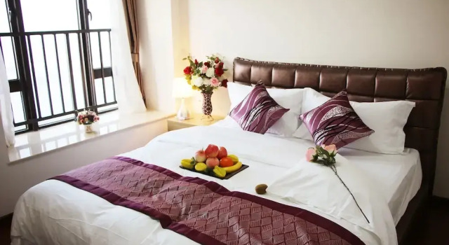 Люкс Deluxe с красивым видом из окна Iway Aparment Hotel Pazhou Branch