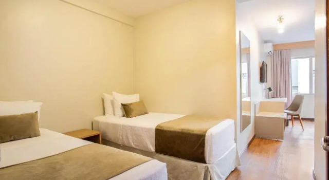 Четырёхместный номер Superior Jandaia Turismo Hotel