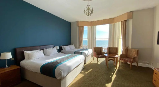 Семейный номер Standard с видом на море Queens Hotel & Spa