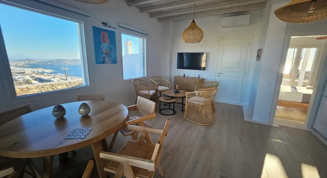 Вилла Aether Mykonos 3BR Port View Villa
