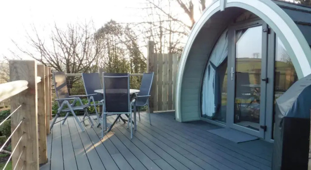 Студия с видом на озеро Lough Erne Glamping Pod