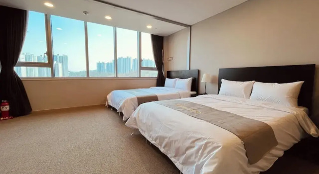 Двухместный номер Deluxe Yongin Triny Hotel