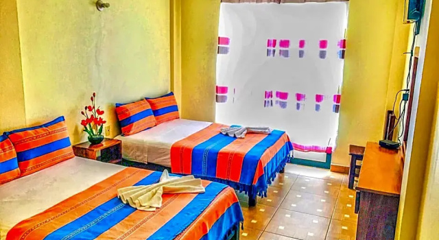 Четырёхместный номер Standard Yuu-Lee Casa Bendita Huatulco