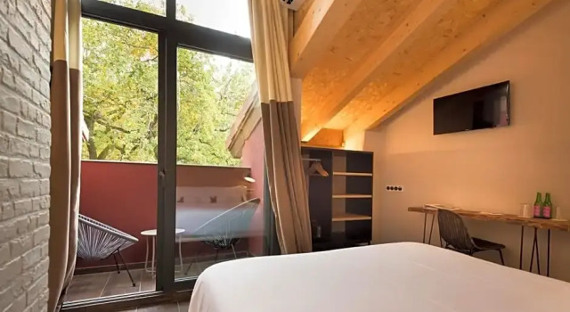 Номер Standard с балконом Hotel Rural Sagarlore