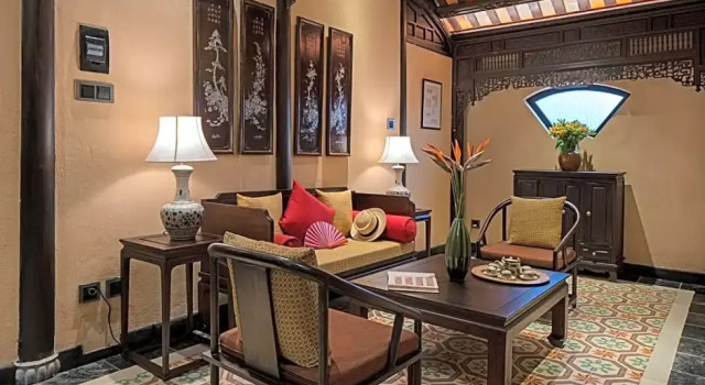 Двухместный номер Deluxe Ancient Huế Garden Houses