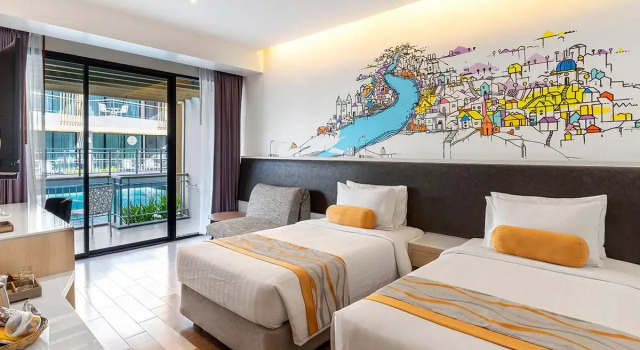 Номер с доступом в бассейн Sand Dunes Chaolao Beach Resort