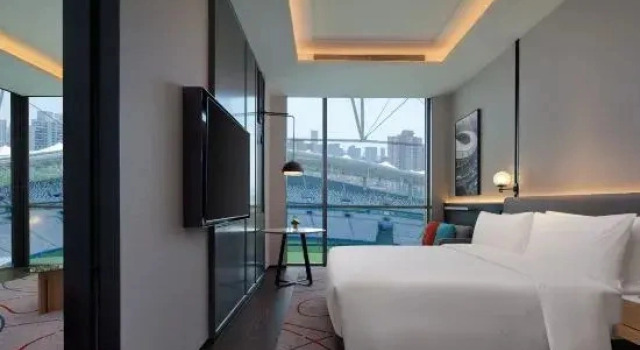 Двухместный люкс Executive Radisson Blu Hotel, Shanghai Stadium