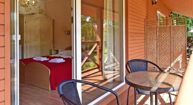Двухместный номер Standard с балконом Green Gile Villa in Druskininkai Center