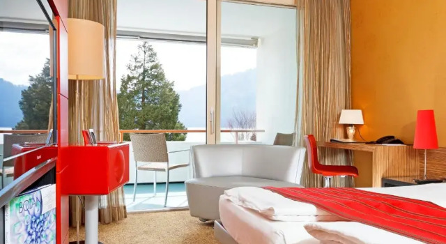 Двухместный номер Standard с видом на город Post Hotel Weggis