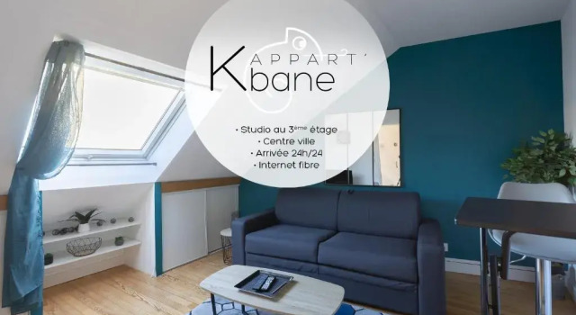 Апартаменты L'appart K-BANE- Wifi Fibre- Checkin auto- 2 pers