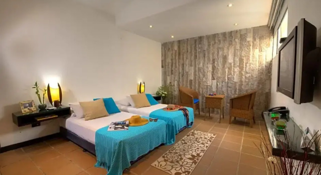 Номер Standard Hotel Santorini Express y Cabañas