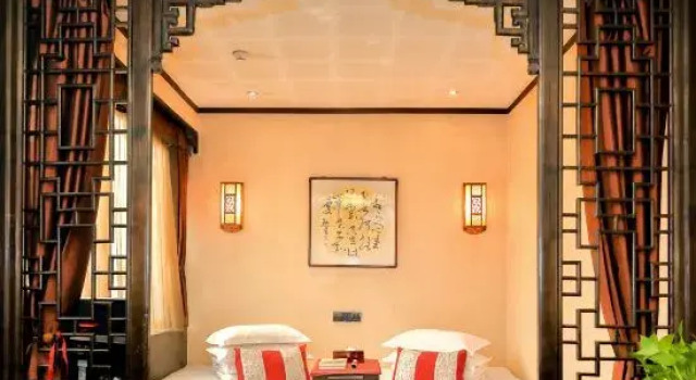 Люкс с 5 комнатами с видом на внутренний двор Pingyao Yunjincheng Hotel