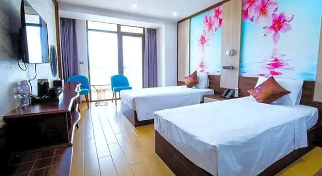 Трёхместный номер Standard с видом на город Sakura Hotel