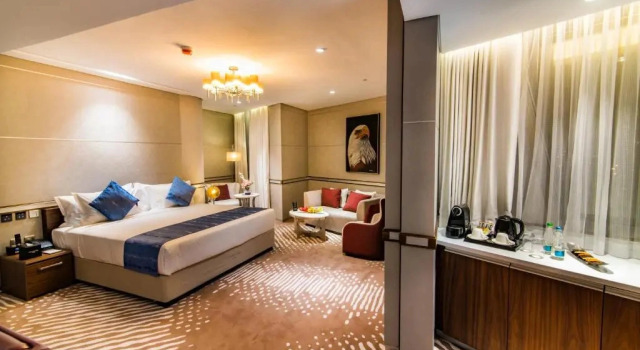 Executive Suite mit Gartenblick VIP Hotel Doha Qatar