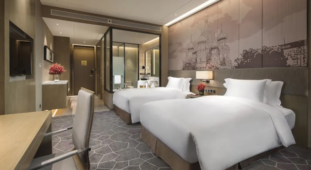 Двухместный номер Executive Crowne Plaza Harbin Songbei by IHG
