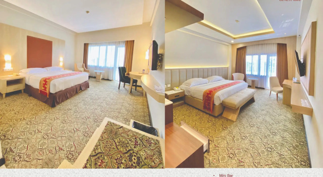 Camera Deluxe Pangeran Beach Hotel