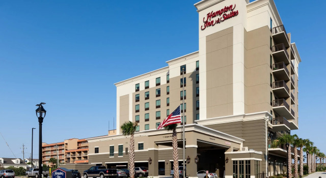 Hampton Inn & Suites by Hilton Carolina Beach Oceanfront, Забронировать Отель Каролина-бич Уилмингтон