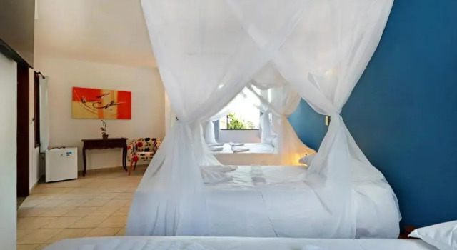 Номер Deluxe Pousada Arraial Colonial, Localizada no Centrinho e de Fácil Acesso a Praia e a Rua Mucugê