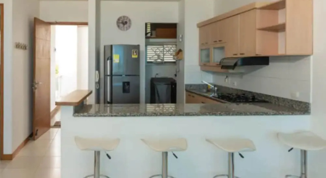 Семейные апартаменты Apartamento Con Piscina Coveñas