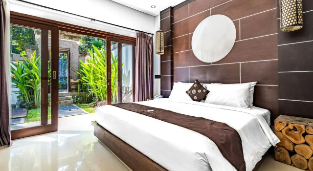 Fullmoon Villa Ubud, Rezerwuj Willa Domki letniskowe w Bali, Domek