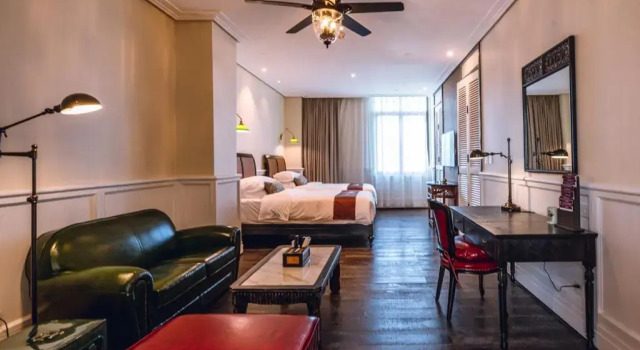 Номер Deluxe с видом на море Guangzhou Nansha Stone Inn