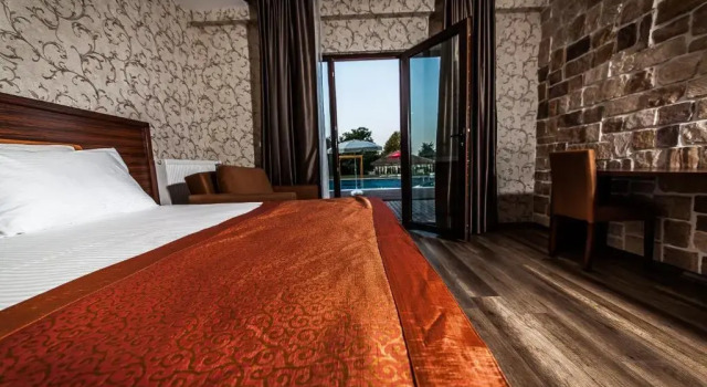 Номер Deluxe с видом на бассейн My Green Otel
