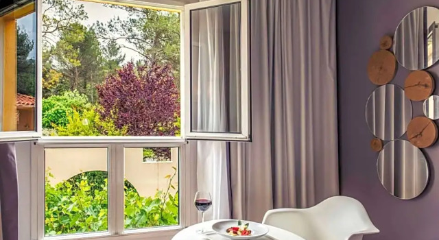 Номер Superior с видом на бассейн Mercure Antibes Sophia Antipolis