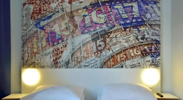 Twin room B&B HOTEL Berlin-Alexanderplatz