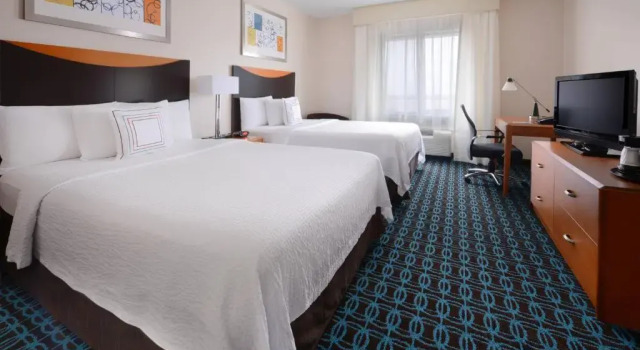 Четырёхместный номер Standard Fairfield Inn & Suites by Marriott Dallas Plano The Colony