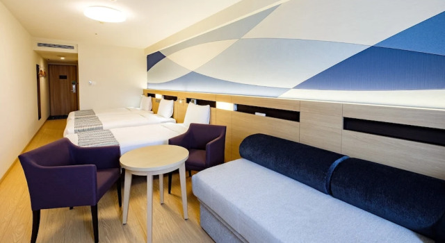 Трёхместный семейный номер Standard HOTEL DREAM GATE maihama - Main & Annex