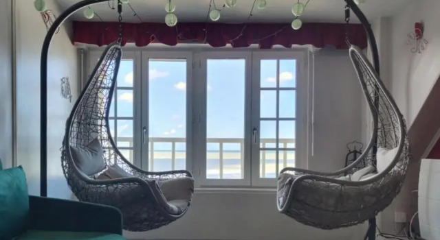 Vue panoramique sur mer classé 3 étoiles, Varaa Huoneisto Mers-les-Bains 