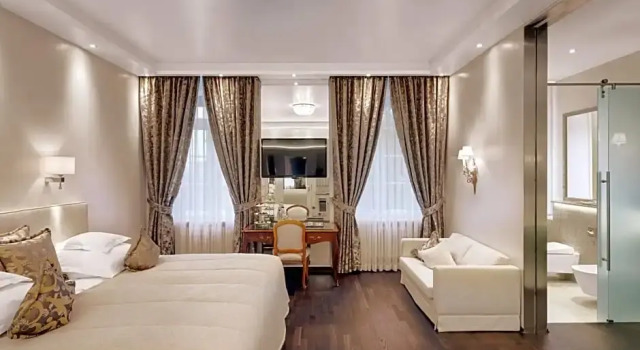 Номер Comfort Hotel Europäischer Hof Heidelberg, Bestes Hotel Deutschlands in historischer Architektur