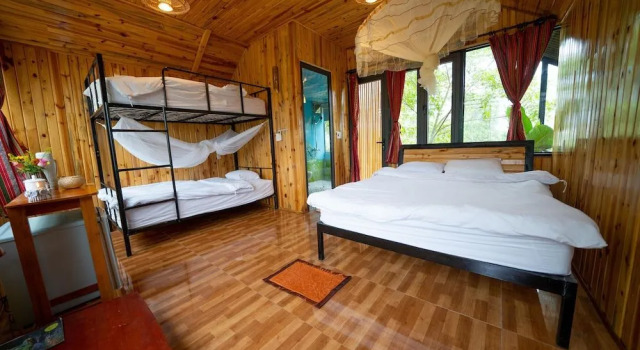 Jungle Boss Homestay, Prenota Hotel Hotel a Quang Binh con piscina, Piscina
