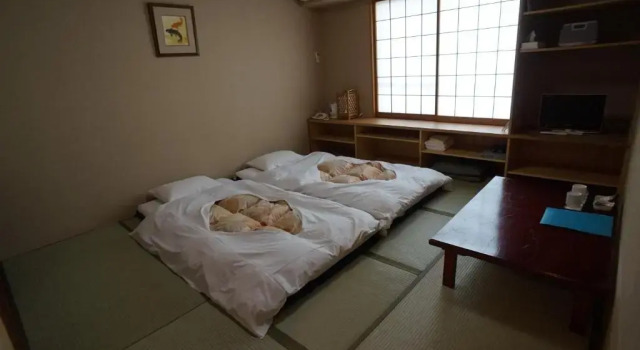 Трёхместный номер Deluxe Annex Katsutaro Ryokan