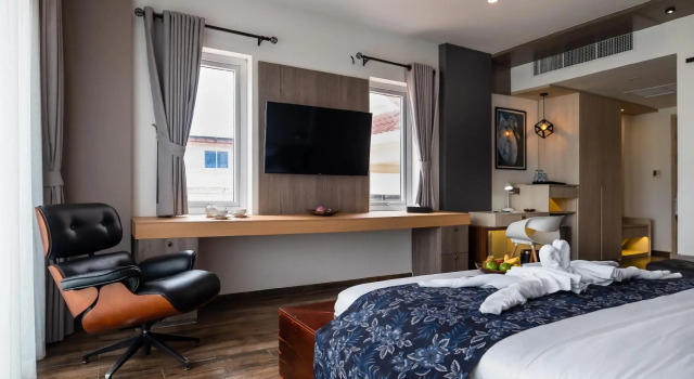 Nou's River Hotel, Buchen Sie Hotel Daun Penh 