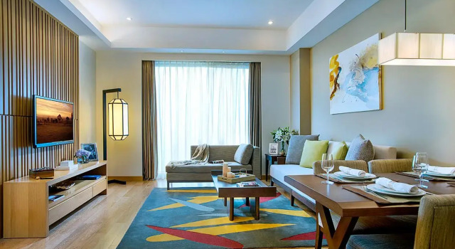 Двухместный люкс с 2 комнатами Shama Heda Serviced Apartments
