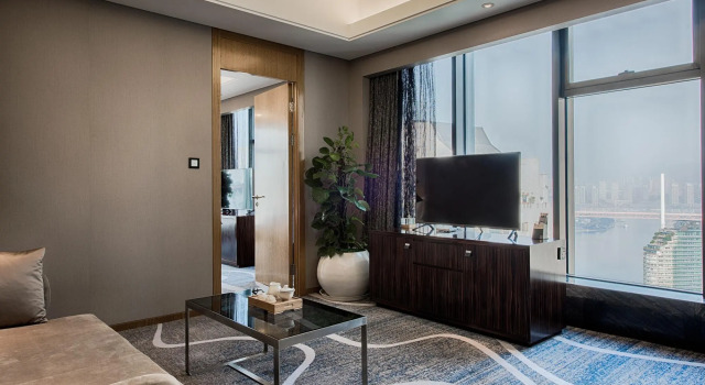 Люкс 重庆解放碑翰文大酒店 Chongqing Jiefangbei C Plaza Hotel