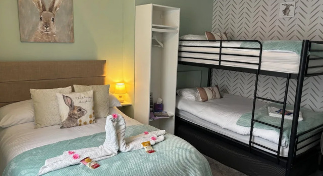 Четырёхместный семейный номер Standard Calm sea guesthouse