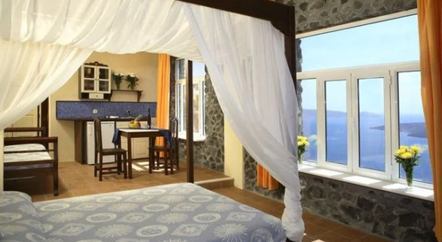 Panorama studio & suites, Забронировать Отель Тира Santorini Caldera, рядом с Музей досторического города Тира