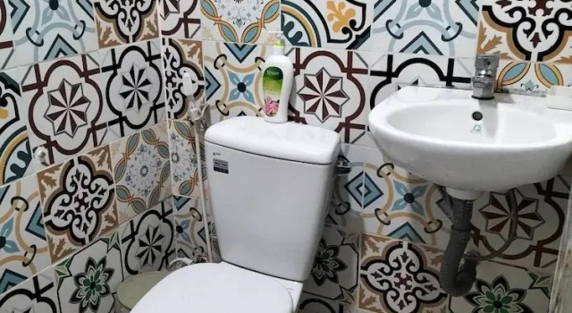 Кровать в общем номере Language Exchange Hotel 3