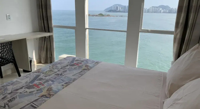 Номер Standard с видом на море Grand Hotel Guarujá - A sua Melhor Experiência Beira Mar na Praia