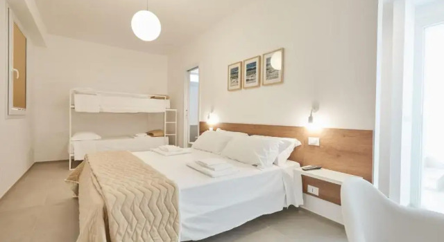 Standard Vierer Zimmer mit Balkon B&B Torreforte