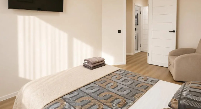 Двухместные апартаменты c 1 комнатой Апартаменты Privi House  на Парковой 5а