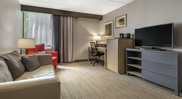 Четырёхместный люкс Comfort Inn & Suites Liverpool - Syracuse North