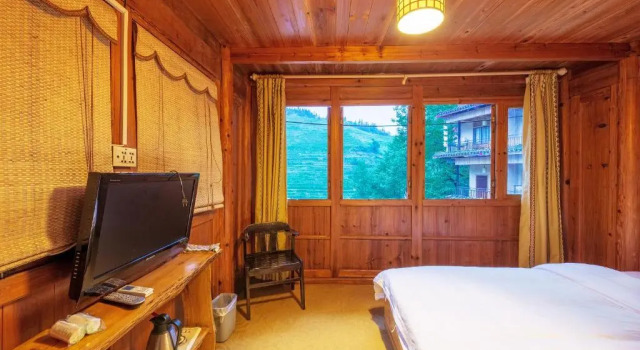 Двухместный номер Deluxe с красивым видом из окна Long Ji International Youth Hostel YHA