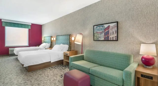 Четырёхместная студия Home2 Suites By Hilton Harrisonburg University