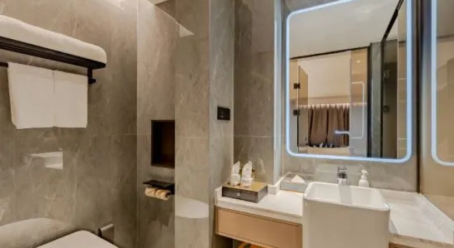 Двухместный люкс Executive Fuyang  Mercure Joy Hotel Shuangqingwan Water Street